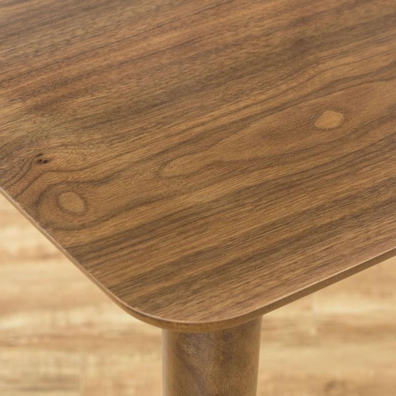 ダイニングテーブル 4人掛け 木製 長方形 約120cm×70cm ダイニング カフェテーブル 食卓 北欧 西海岸 シンプル おしゃれ ナチュラル ミッドセンチュリー 91189 | ブランド登録なし | 02