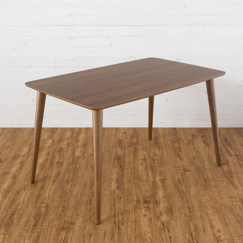 ダイニングテーブル 4人掛け 木製 長方形 約120cm×70cm ダイニング カフェテーブル 食卓 北欧 西海岸 シンプル おしゃれ ナチュラル ミッドセンチュリー 91189 | ブランド登録なし | 08