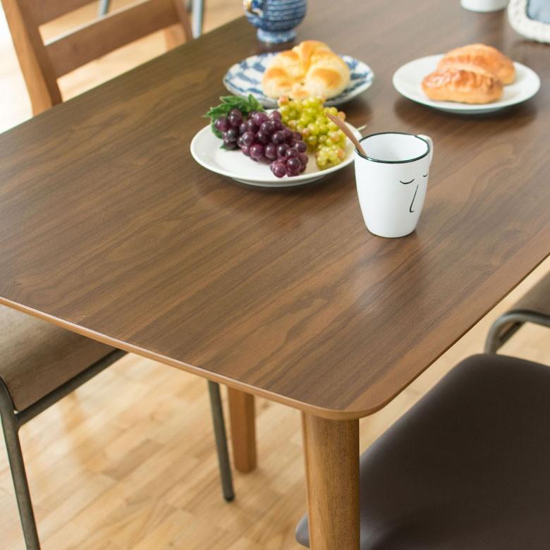 ダイニングテーブル 4人掛け 木製 長方形 約120cm×70cm ダイニング カフェテーブル 食卓 北欧 西海岸 シンプル おしゃれ ナチュラル ミッドセンチュリー 91189 | ブランド登録なし | 09