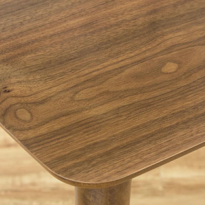 ダイニングテーブル 2人掛け 木製 長方形 約75cm×75cm ダイニング カフェテーブル 食卓 北欧 西海岸 シンプル おしゃれ ナチュラル ミッドセンチュリー 91190 | ブランド登録なし | 09