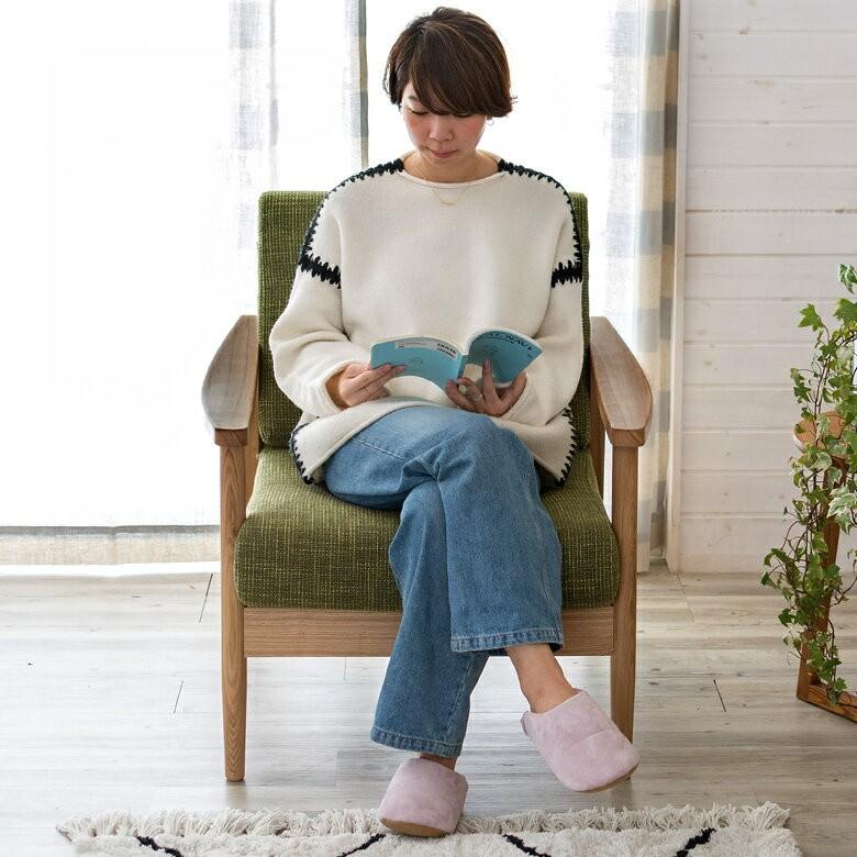 ソファ ソファー 1人掛け 一人掛け 天然木製 肘掛け ひじ掛け