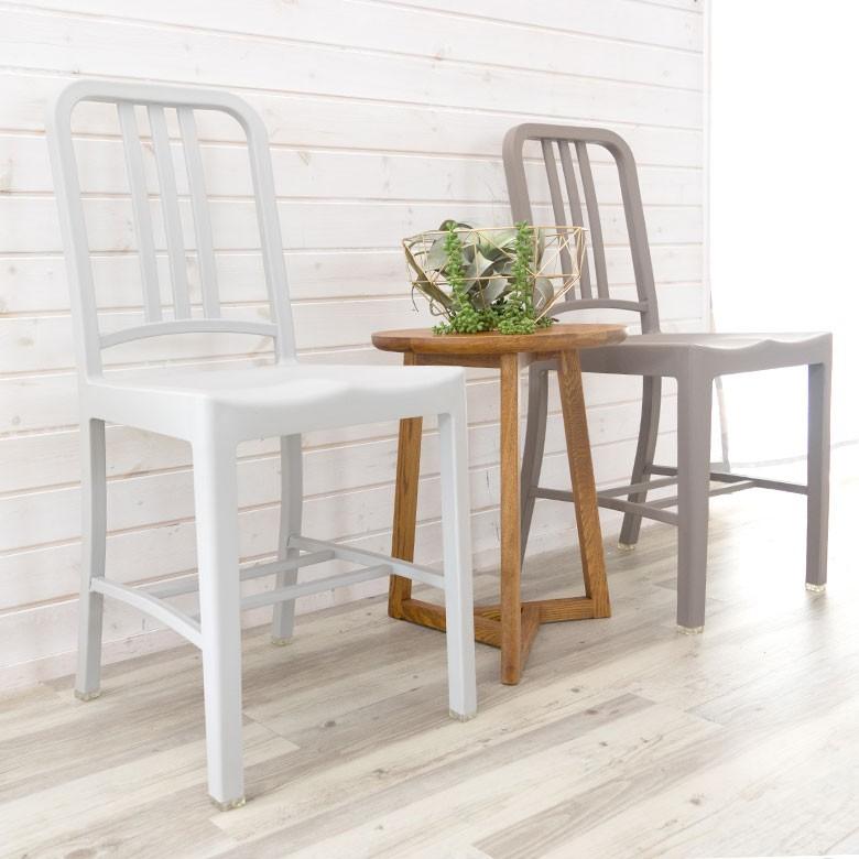 椅子 いす チェア ダイニングチェア 軽量 シルバー ブラウン ネイビーチェア風 ヴィンテージ リビング ダイニング インテリア 家具 軽い パソコンチェア 91199 | ブランド登録なし | 10