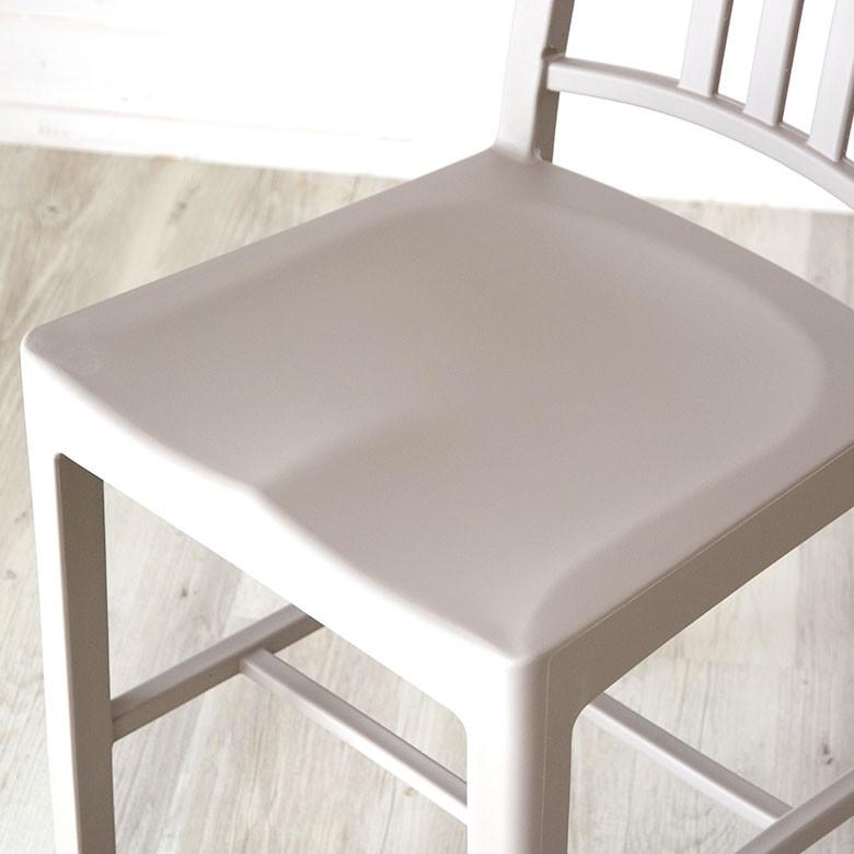 椅子 いす チェア ダイニングチェア 軽量 シルバー ブラウン ネイビーチェア風 ヴィンテージ リビング ダイニング インテリア 家具 軽い パソコンチェア 91199 | ブランド登録なし | 05