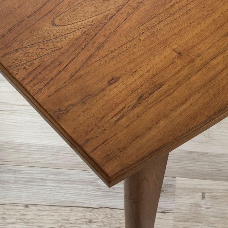 ローテーブル ウッド センターテーブル 大きい おしゃれ 木製 収納付き 収納棚 カフェ 天然木 北欧 長方形 ビンテージ シンプル 約110×55cm 91203 | ブランド登録なし | 02