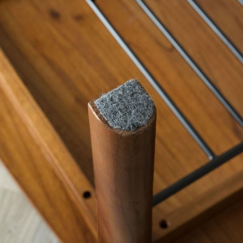 ローテーブル ウッド センターテーブル 大きい おしゃれ 木製 収納付き 収納棚 カフェ 天然木 北欧 長方形 ビンテージ シンプル 約110×55cm 91203 | ブランド登録なし | 08