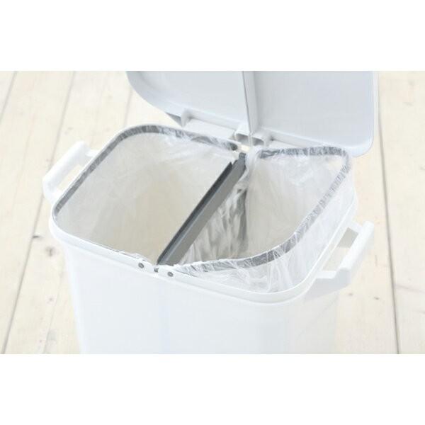 ゴミ箱 ごみ箱 分別 3分別 45L キャスター付き フタ付き 45リットル スリム 縦型 シンプル キッチン 91207 | ブランド登録なし | 03