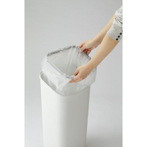 ゴミ箱 ごみ箱 スムース開閉 20L プッシュ式 フタ付き 20リットル スリム 縦型 シンプル キッチン おしゃれ 91208 | ブランド登録なし | 05
