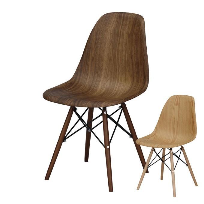 チェア ダイニングチェア 天然木製 ウォールナット オーク おしゃれ カフェチェアー 背もたれ付き 食卓いす 北欧 91243 | ブランド登録なし