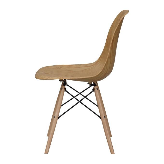 チェア ダイニングチェア 天然木製 ウォールナット オーク おしゃれ カフェチェアー 背もたれ付き 食卓いす 北欧 91243 | ブランド登録なし | 03