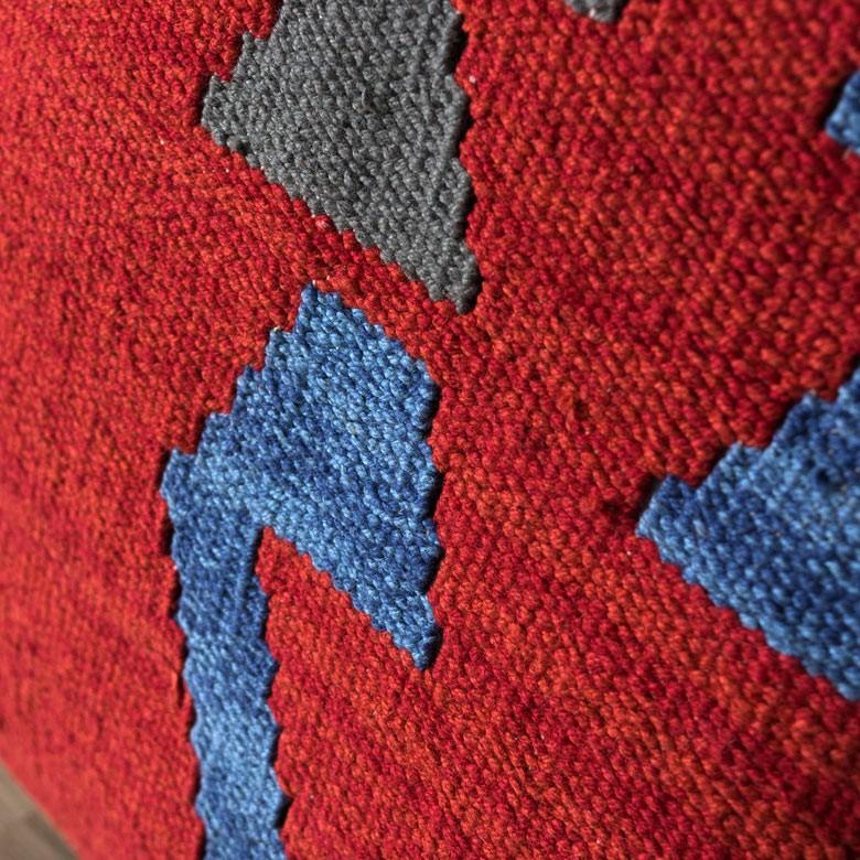 クッション ヌードクッション付き 約45×45cm クッションカバー 中身付き 背もたれ アメリカン 幾何学模様 アジアン 正方形 四角 45角 ピロークッション 91310 | ブランド登録なし | 02