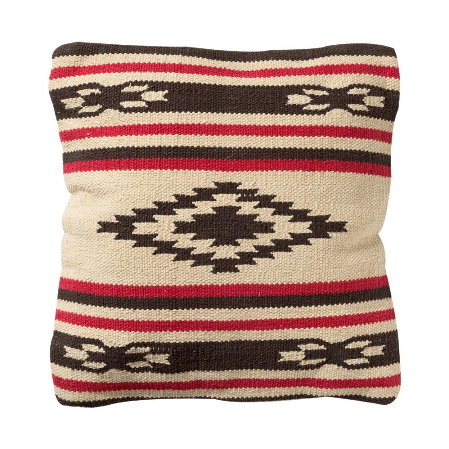 クッション ヌードクッション付き クッションカバー 約45×45cm 中身付 背もたれ アメリカン オルテガ柄 ネイティブ柄 正方形 四角 45角 ピロークッション 91311 | ブランド登録なし | 08