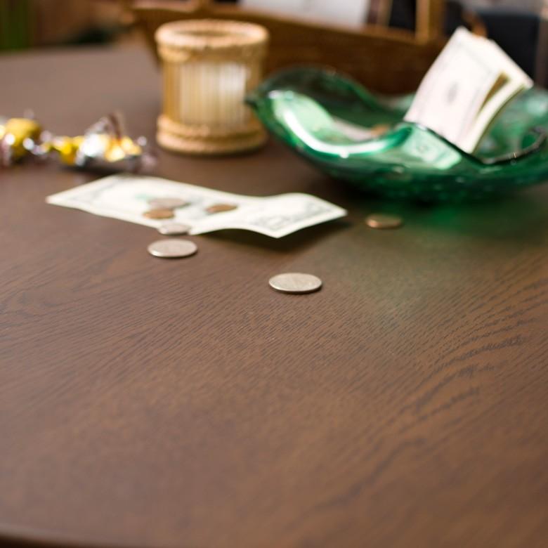 ラウンドテーブル ダイニングテーブル 木製 円卓 丸 ブラウン