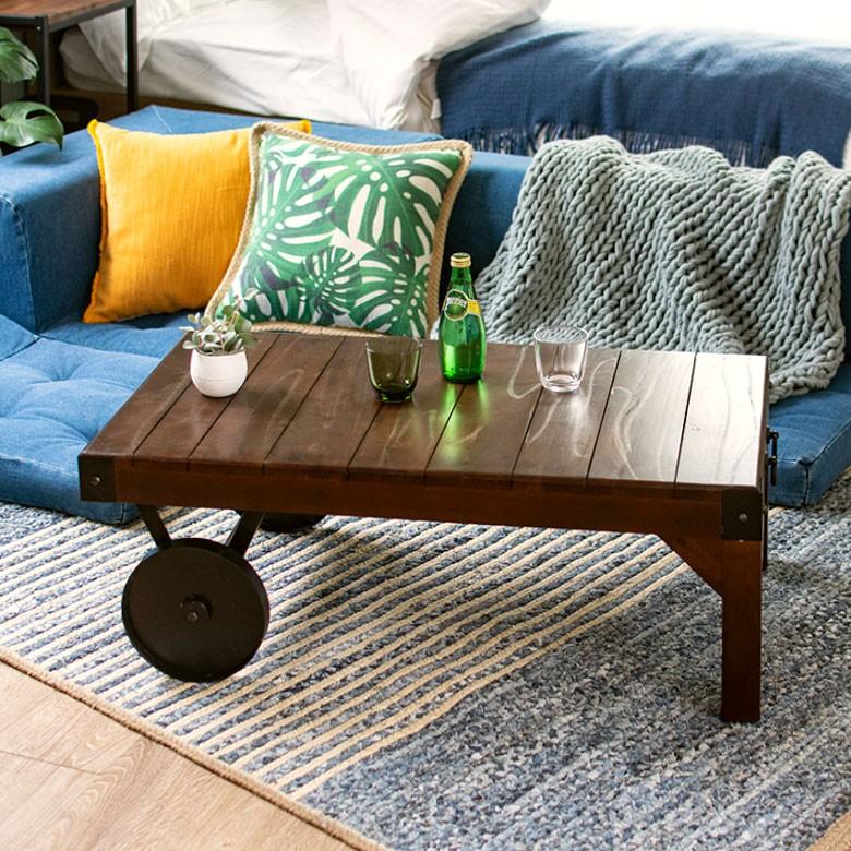 センターテーブル テーブル ローテーブル トロリー カフェ