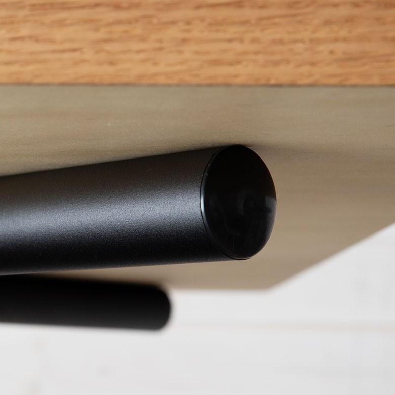 テーブル ダイニングテーブル 食卓 カウンターテーブル カフェテーブル 75角 幅75cm 木製 机 アイアン ブラウン 正方形 2人掛 2人用 天然木 インテリア 91358 | ブランド登録なし | 11