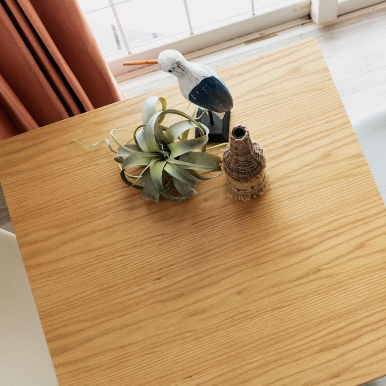 テーブル ダイニングテーブル 食卓 カウンターテーブル カフェテーブル 75角 幅75cm 木製 机 アイアン ブラウン 正方形 2人掛 2人用 天然木 インテリア 91358 | ブランド登録なし | 02