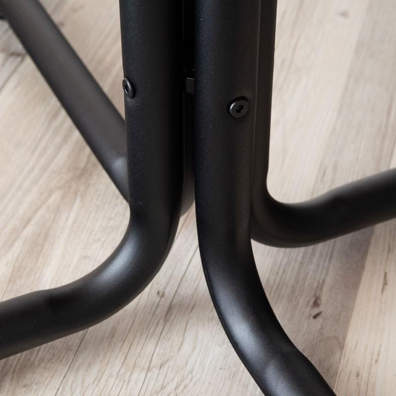 テーブル ダイニングテーブル 食卓 カウンターテーブル カフェ 円形 直径80cm 木製 机 アイアン ナチュラル ラウンド 2人掛 2人用 天然木 インテリア 91360 | ブランド登録なし | 10