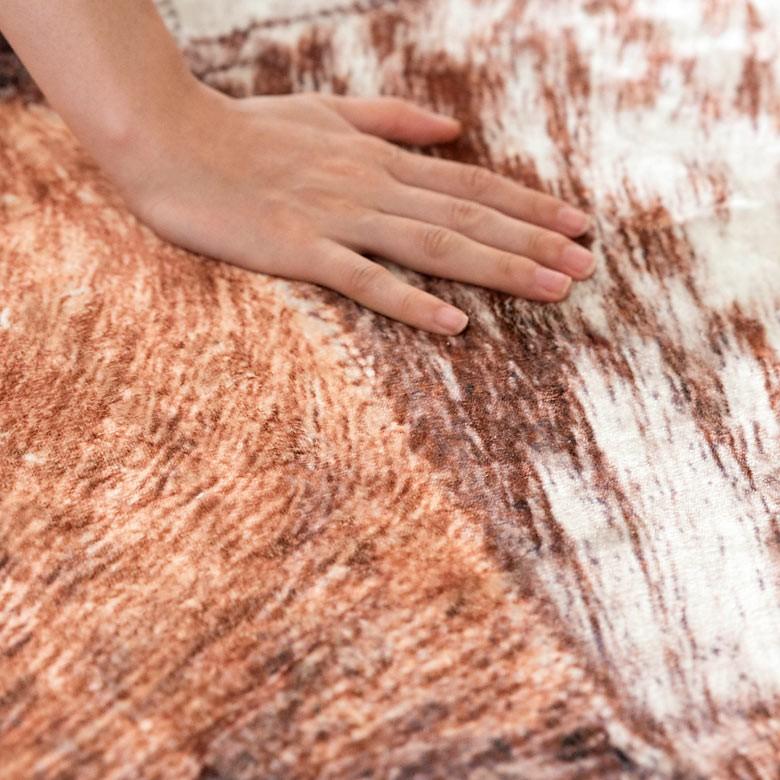 あ*ら様 毛皮ラグ 熊 茶色　黒 sankyo shokai ムートン クマ ラグ マット しろくま 白くま