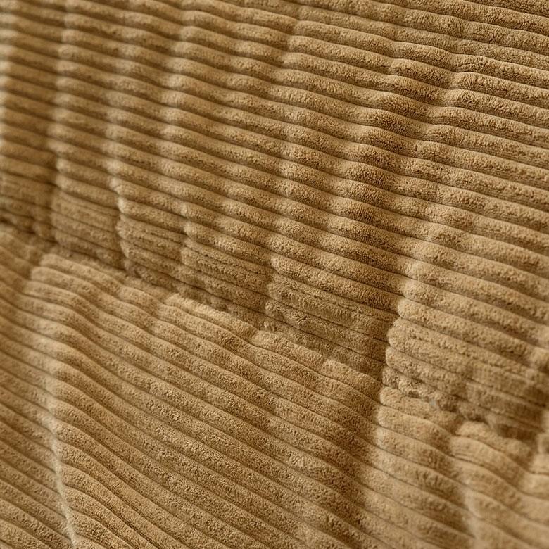 こたつ布団 長方形 約190×230cm ベージュ 掛け布団 こたつ コーデュロイ カジュアル フリース おしゃれ 洋風 北欧 91366 | ブランド登録なし | 15