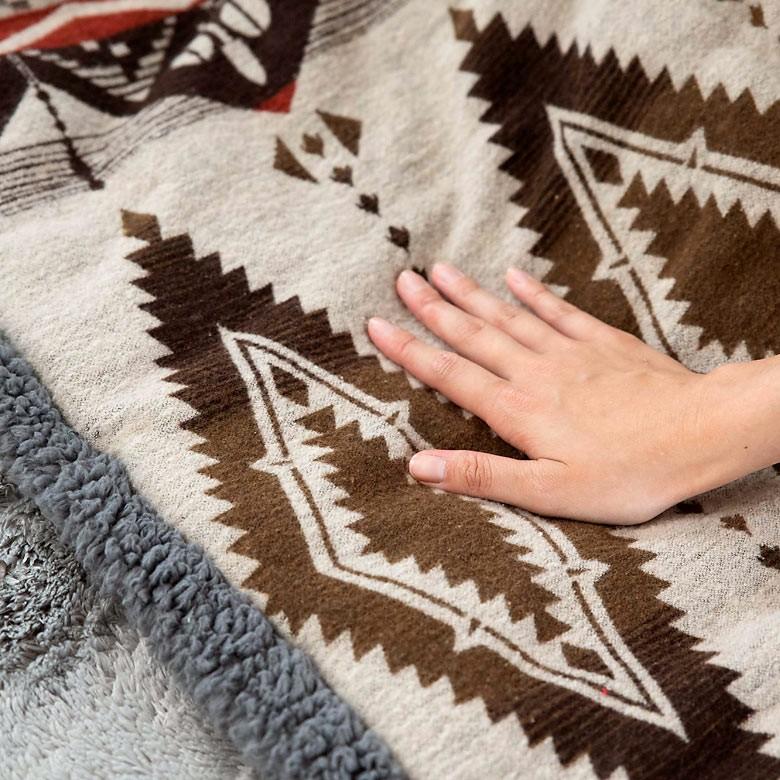 こたつ布団 正方形 約190×190cm オルテガ調 掛け布団 こたつ カジュアル カラフル ネイティブ おしゃれ 洋風 北欧 91369 | ブランド登録なし | 06