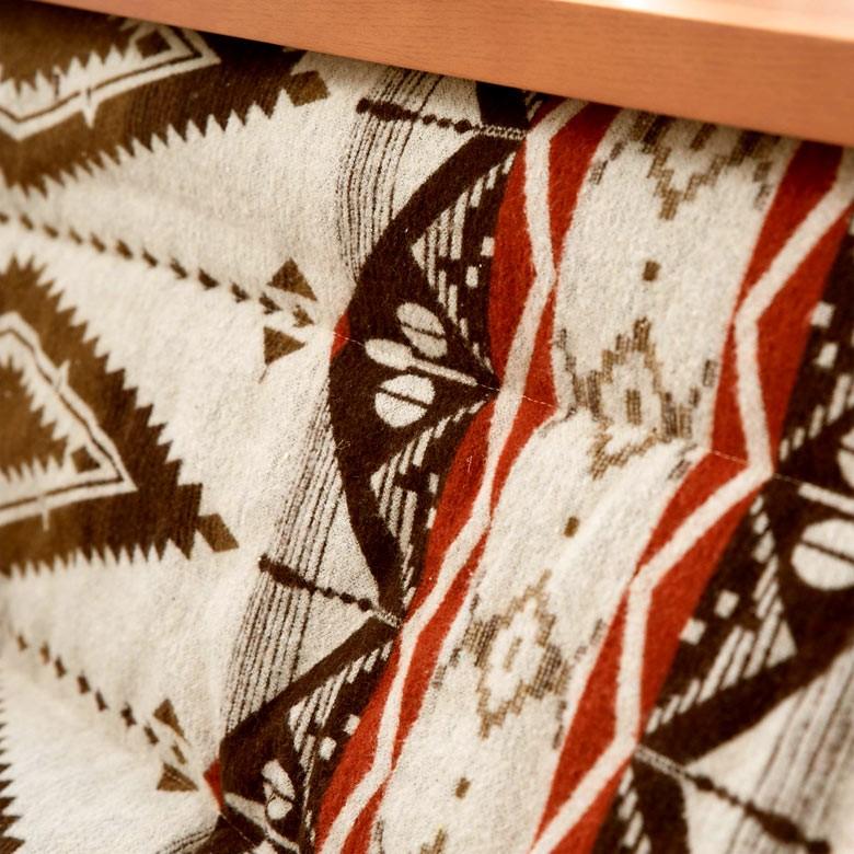 こたつ布団 正方形 約190×190cm オルテガ調 掛け布団 こたつ カジュアル カラフル ネイティブ おしゃれ 洋風 北欧 91369 | ブランド登録なし | 09