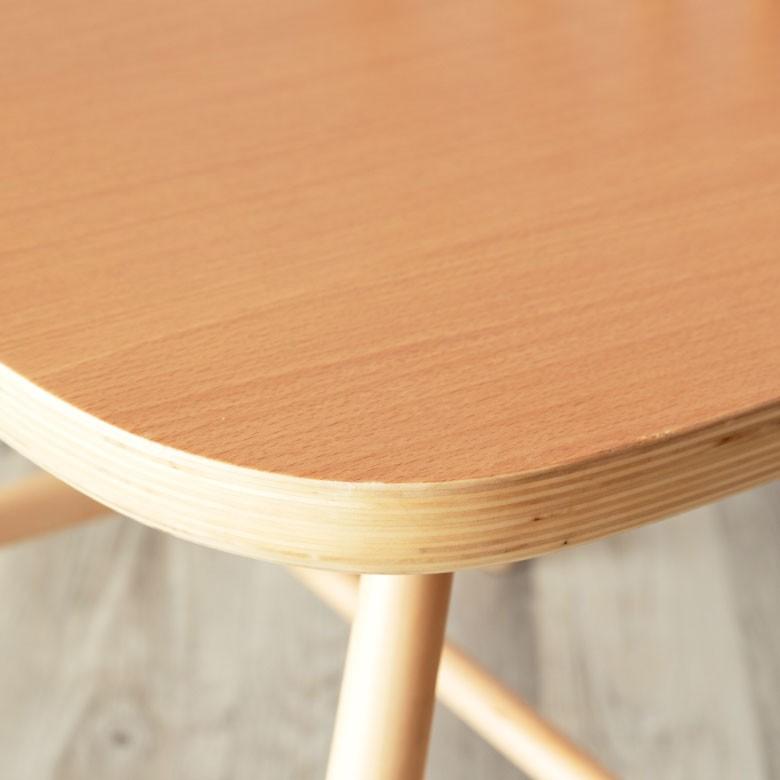 ダイニングチェア チェアー 椅子 ナチュラル 天然木 木製 シンプル おしゃれ 北欧 リビング 9136 | ブランド登録なし | 06