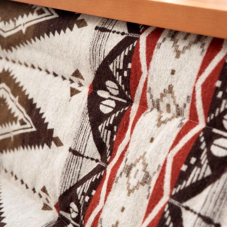 こたつ布団 長方形 約190×230cm オルテガ調 掛け布団 こたつ カジュアル カラフル ネイティブ おしゃれ 洋風 北欧 91370 | ブランド登録なし | 10