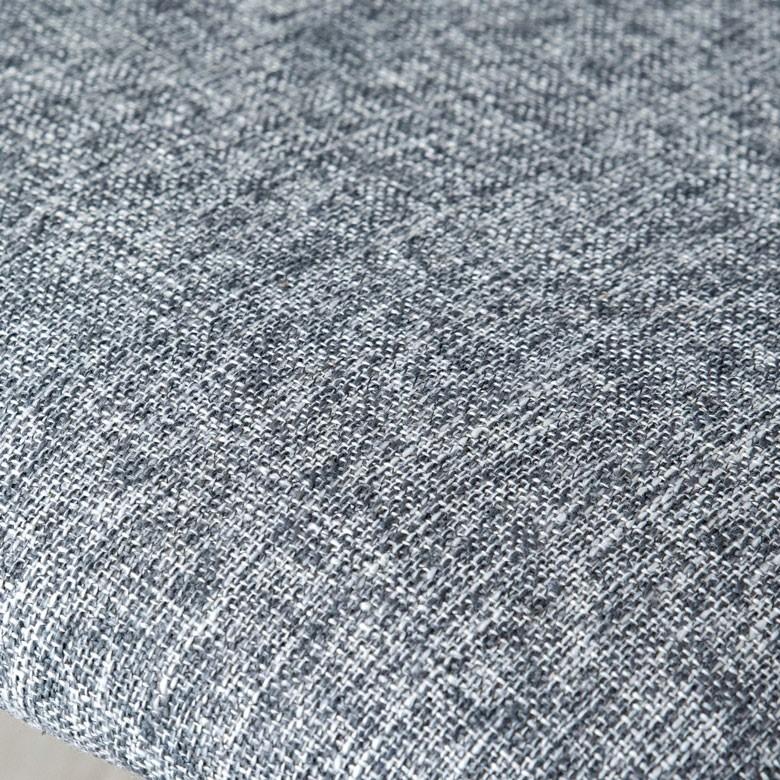 チェア 肘掛付き グレー ブラウン ファブリック ダイニングチェア 小さめ 天然木 ナチュラル イス ウッド シンプル 91384 | ブランド登録なし | 07