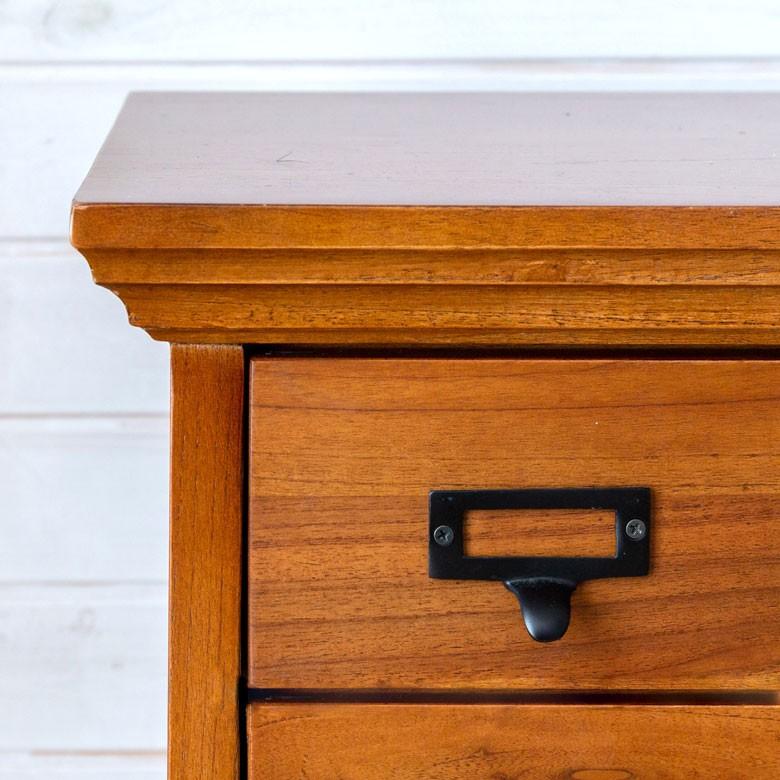 テレビボード テレビ台 木製 ブラウン 天然木 チェスト 収納付き 引き出し付き リビング 北欧 家具 おしゃれ 91386 | ブランド登録なし | 08