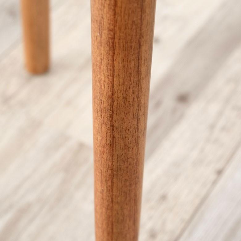 テーブル トレーテーブル グレー 円形 木製 直径45cm ホワイト トレー コーヒーテーブル サイドテーブル おしゃれ レトロ インテリア 天然木 91399 | ブランド登録なし | 04