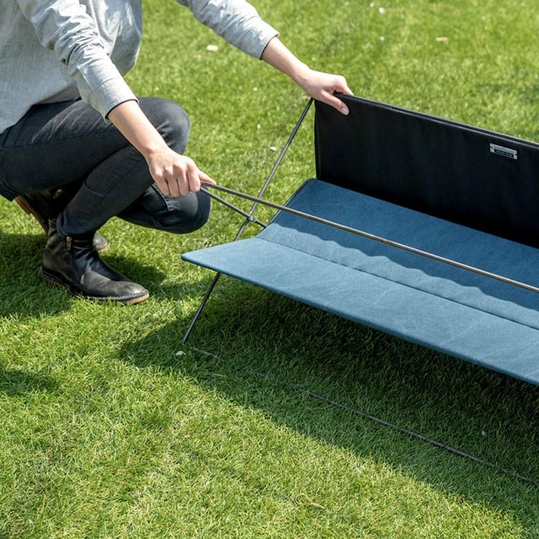 アウトドア テーブル 折りたたみ 軽量 机 ラック レジャー 収納 棚 フォールディング テーブル ピクニック キャンプ   コンパクト スチール 91416 | ブランド登録なし | 14