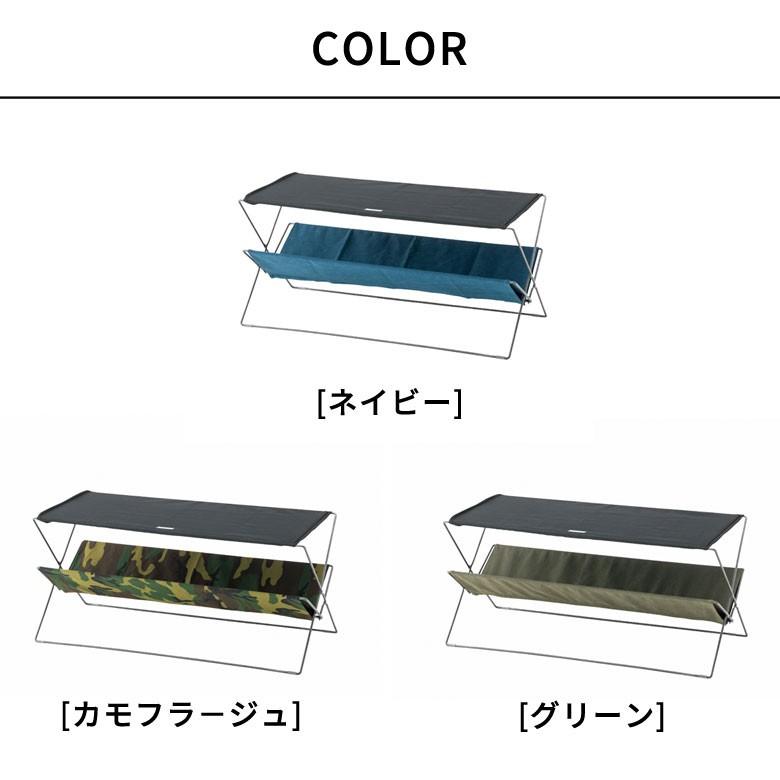 アウトドア用折り畳みテーブル アウトドア テーブル 折りたたみ 軽量 机 ラック レジャー 収納