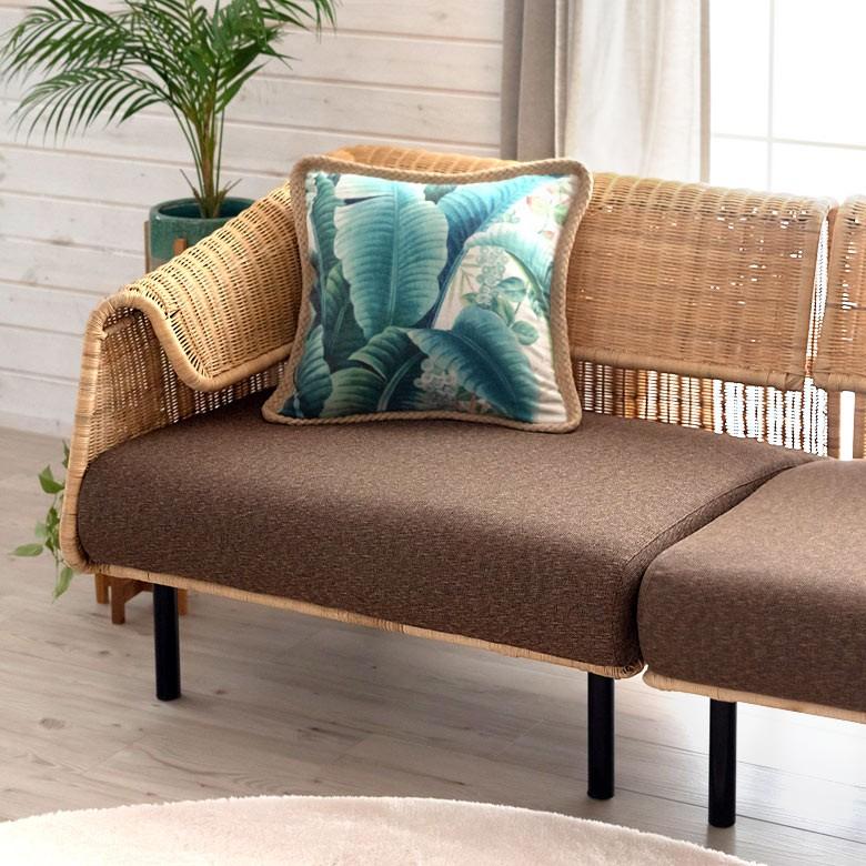 ソファ ソファー ローソファー L字型 1人掛け 連結で2人掛け3人掛け