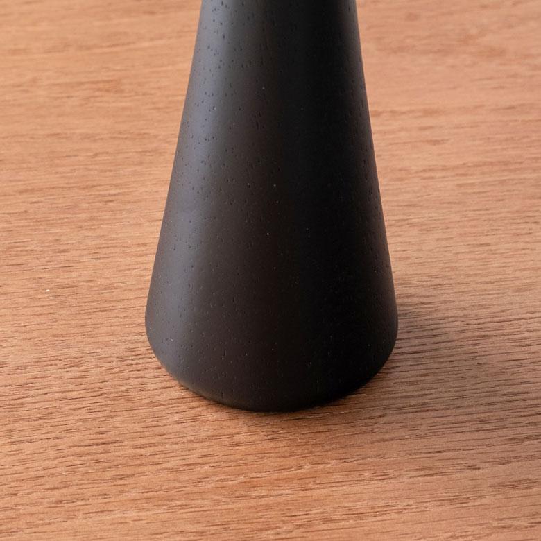 サイドテーブル ラウンドテーブル 木製 収納付き 直径40cm 高さ49cm オーク シンプル モダン ナチュラル ブラック おしゃれ 91436 | ブランド登録なし | 08