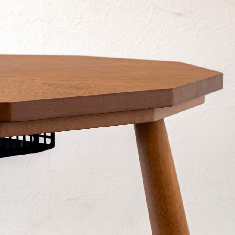こたつテーブル 80×80cm センターテーブル ローテーブル リビングテーブル コーヒーテーブル コタツテーブル ブラウン 木目 家具調こたつ 91455 | ブランド登録なし | 15