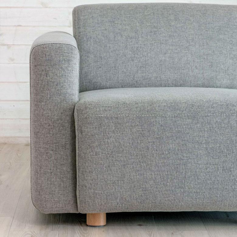 ソファ コーナーソファ グレー ネイビー ベンチタイプ 幅80cm 奥行88cm 高さ69cm ファブリック シンプル おしゃれ モダン  91458 |  | 15