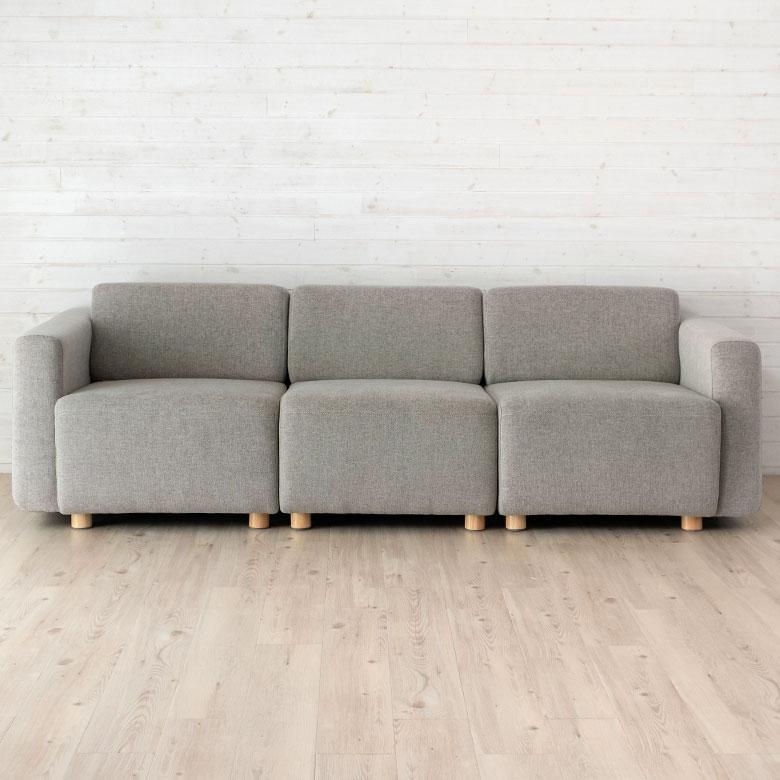 ソファ コーナーソファ グレー ネイビー ベンチタイプ 幅80cm 奥行88cm 高さ69cm ファブリック シンプル おしゃれ モダン  91458 |  | 17