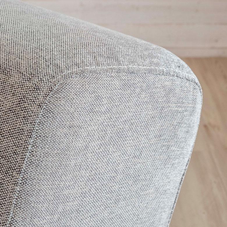 ソファ コーナーソファ グレー ネイビー ベンチタイプ 幅80cm 奥行88cm 高さ69cm ファブリック シンプル おしゃれ モダン  91458 |  | 03