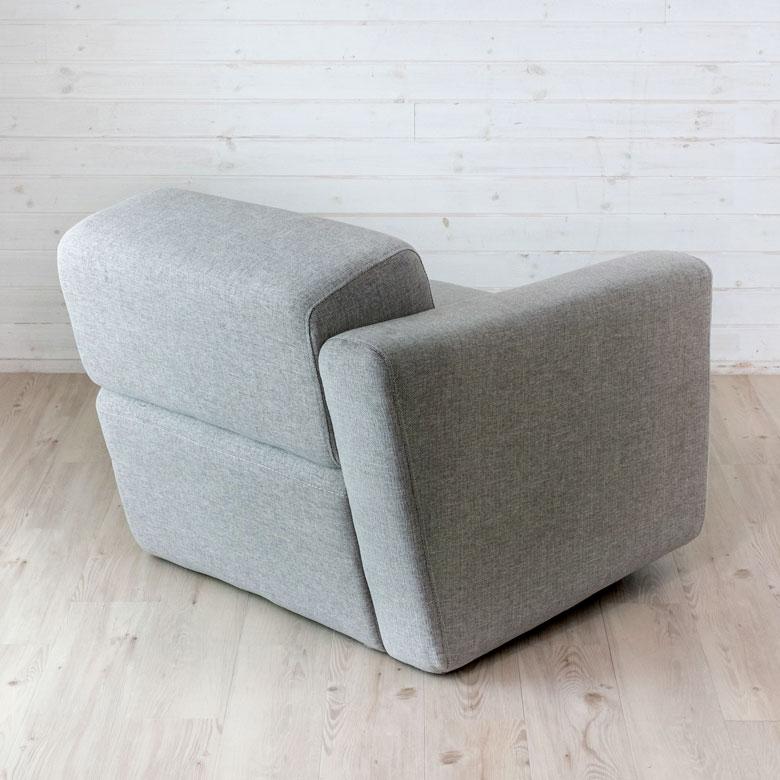 ソファ コーナーソファ グレー ネイビー ベンチタイプ 幅80cm 奥行88cm 高さ69cm ファブリック シンプル おしゃれ モダン  91458 |  | 05