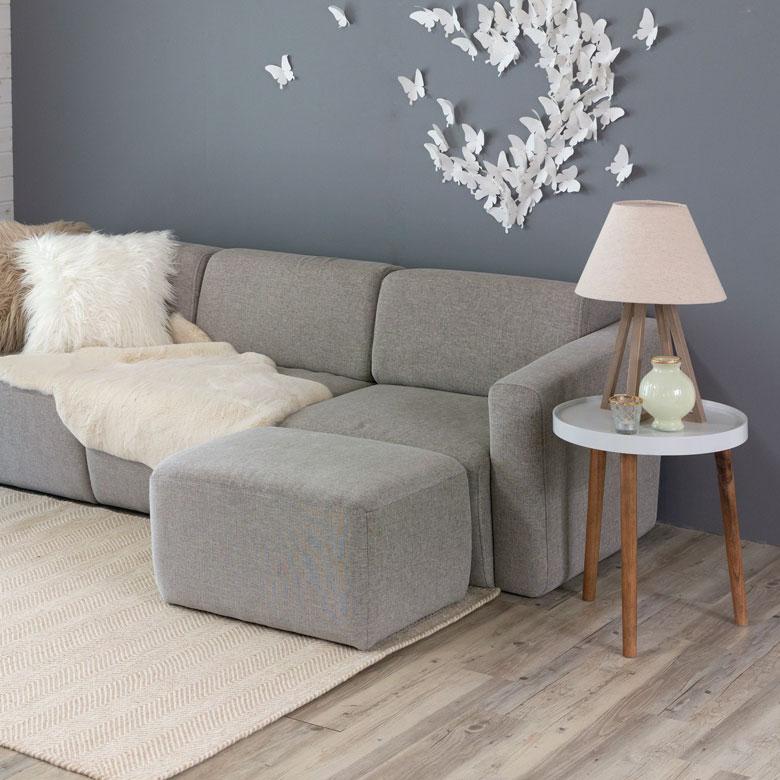 ソファ コーナーソファ グレー ネイビー ベンチタイプ グレー ネイビー アーム付き おしゃれ シンプル おしゃれ モダン カジュアル 腰かけ ベンチ 91459 |  | 02