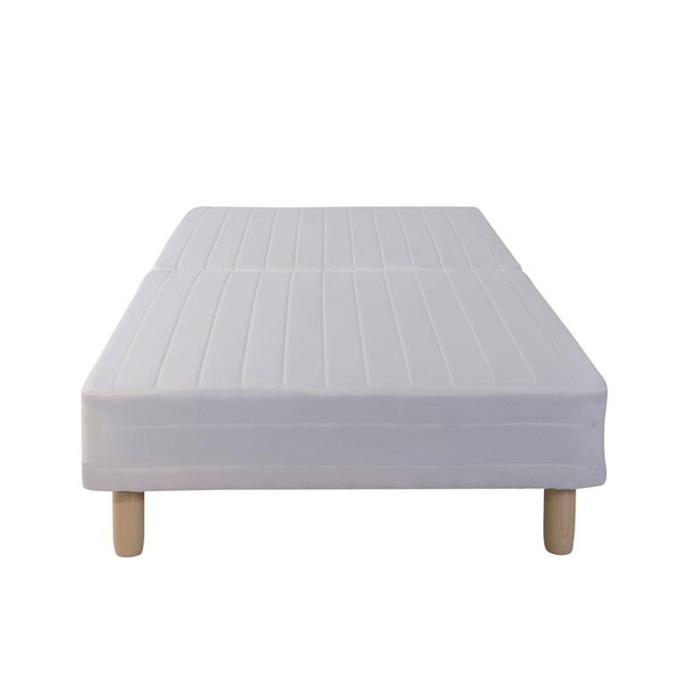 ベッド シングルベッド マットレスベッド ホワイト 高さ35cm 脚付き 省スペース コンパクト シンプル 組立 簡単 おしゃれ 91463 | ブランド登録なし | 07