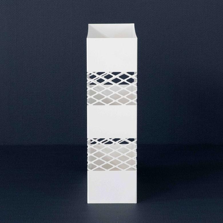 傘立て スリム 角型 スチール ホワイト ダークブラウン カサ立て 傘たて 玄関 傘立て アンブレラスタンド アンブレラホルダー 91468 | ブランド登録なし | 10