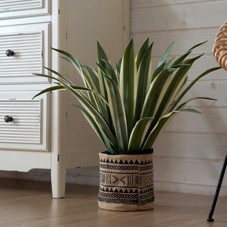 フェイクグリーン フェイクプランツ アガペ 観葉植物 インテリアグリーン リュウゼツラン アートプランツ インテリア ガーデニング 91471 | ブランド登録なし | 03