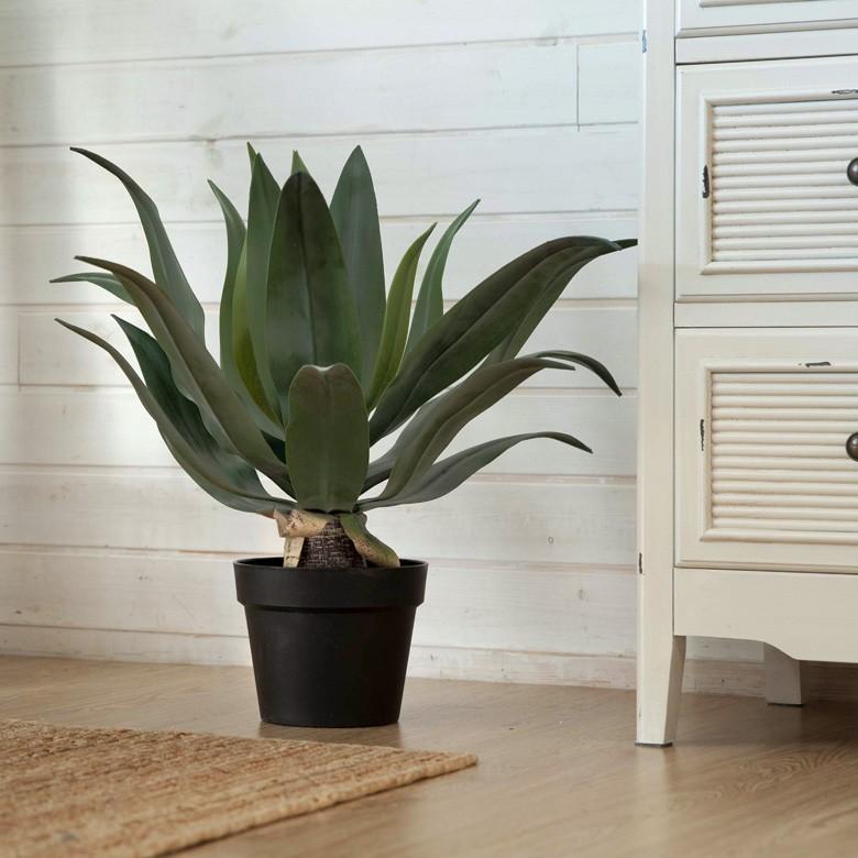 フェイクグリーン フェイクプランツ アガペ 観葉植物 インテリアグリーン リュウゼツラン アートプランツ インテリア ガーデニング 91471 | ブランド登録なし | 21