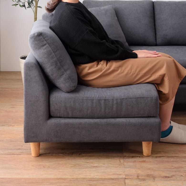 ソファ ソファセット カウチ コーナー オットマン 2人掛け 肘掛付き 3P 4P 5P シンプル カジュアル 肘掛け アーム付き 91491 | 東谷 | 09