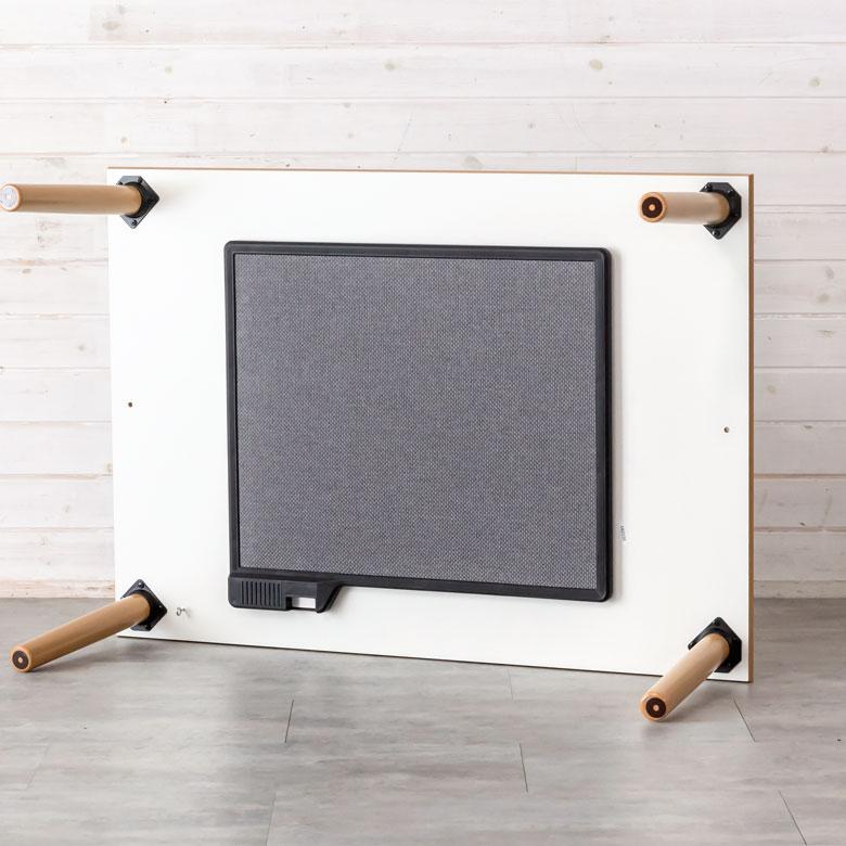 木製ブラウンこたつ約1200×800×400 ユアサプライムス ライフスマートこたつ YK－WCT1051USB