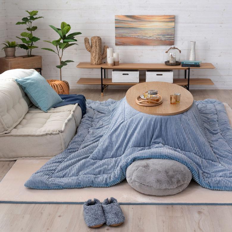 こたつ コタツ テーブル オーバル メラミン樹脂  W 120  D 60 ナチュラル ブラウン こたつ本体 コタツ本体 センターテーブル 木目調 シンプル おしゃれ 91493 | ブランド登録なし | 04