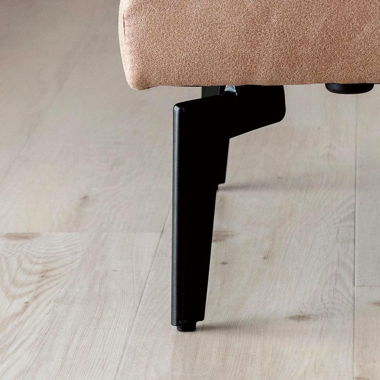 オットマン 足置き クロスレザー ポリエステル 正方形 幅約77cm  合皮 スツール フットレスト 91497 | 東谷 | 08