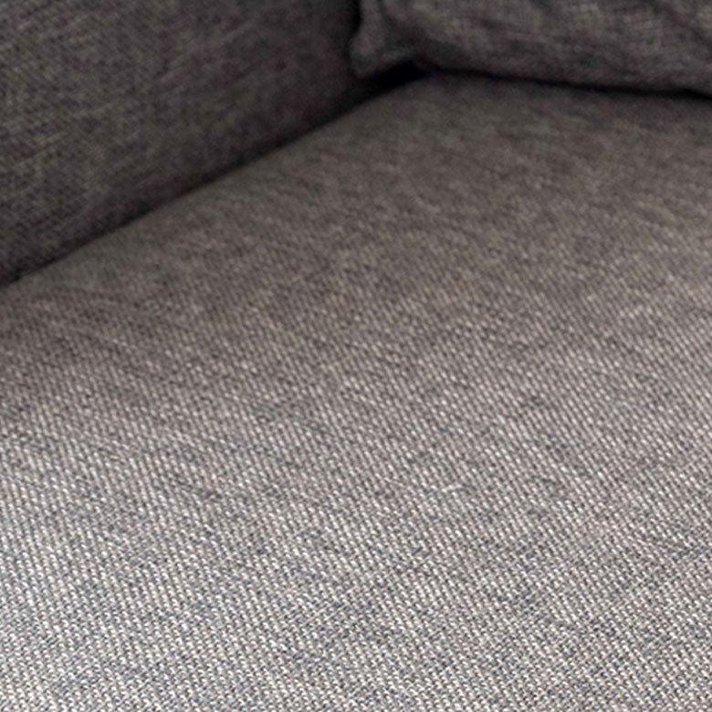ソファ 2人掛け 2P ファブリック W144cm グレー クッション付き 省スペース 北欧おしゃれ 91498 | 東谷 | 06