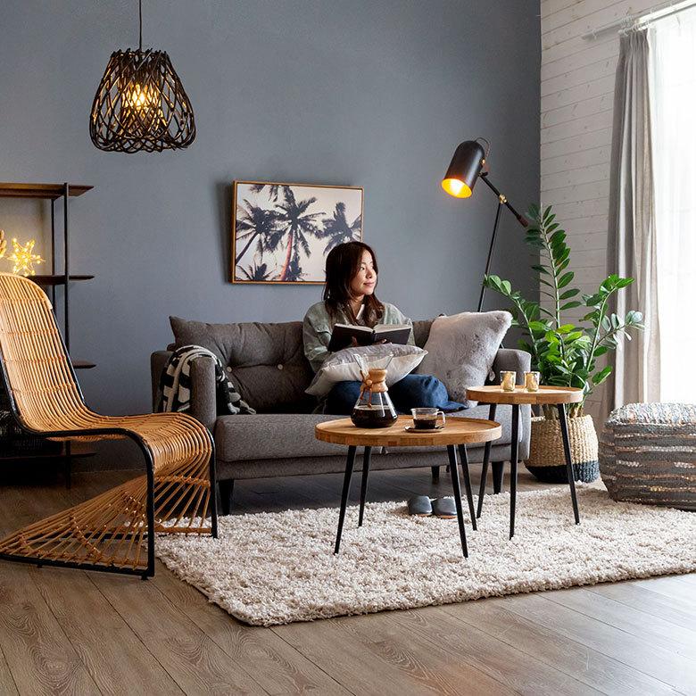 フロア ライト スタンド 高さ 角度 調節 電球 ブラック ゴールド