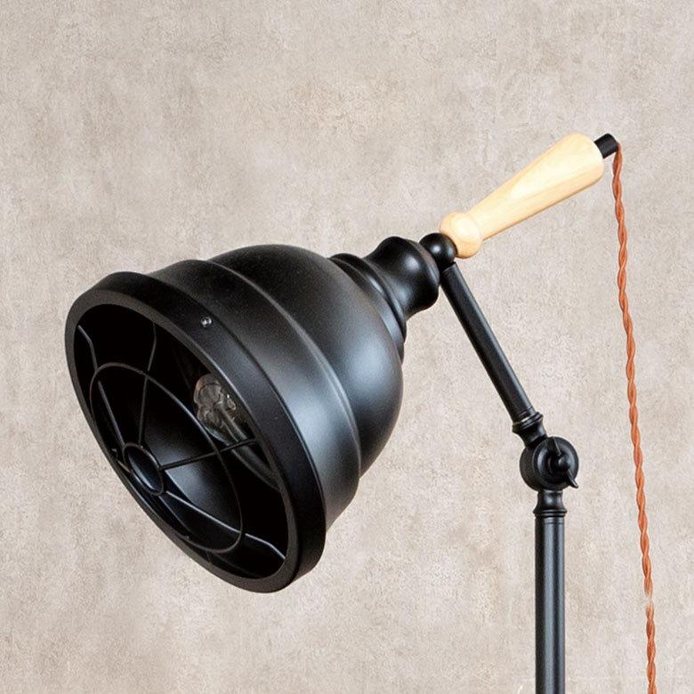 フロアライト スタンドライト 間接照明 LED 60W E26 スチール製 高さ調整 インダストリアル おしゃれ レトロ調 ヴィンテージ 91500 | ブランド登録なし | 13